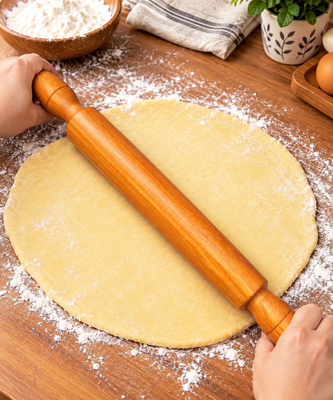 وردنه چوبی گیلاس