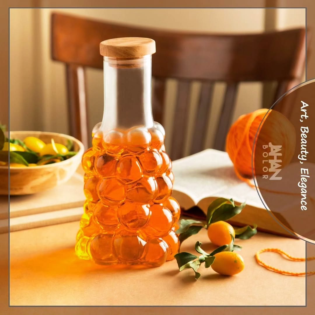 بطری برفی با درب چوب