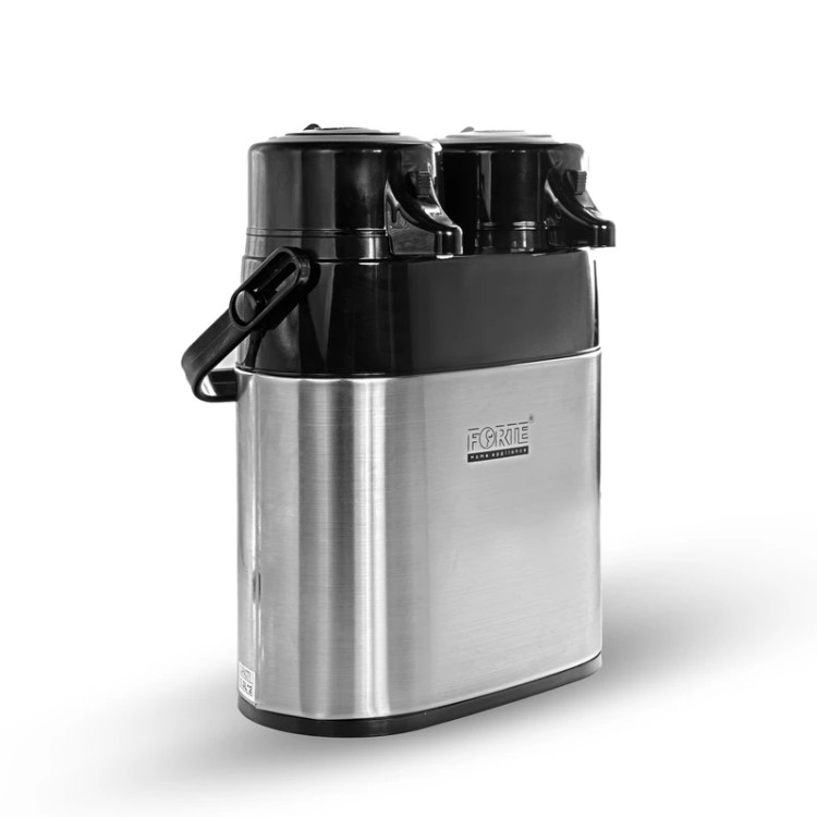 فلاسک فورته مدل دوقلو کد TWIN AIRPOT 2 گنجایش 2.6 لیتر