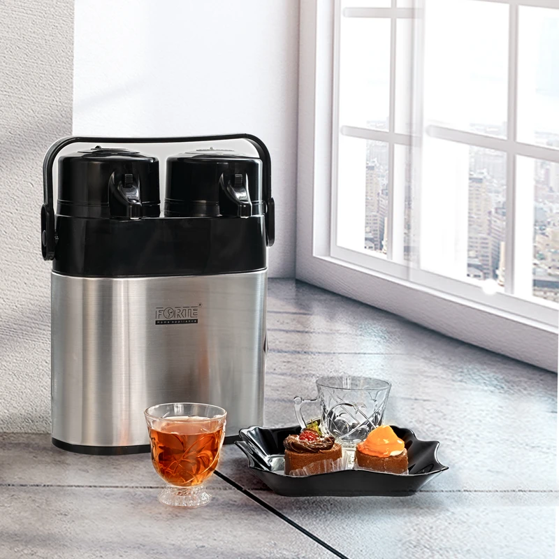 فلاسک فورته مدل دوقلو کد TWIN AIRPOT 2 گنجایش 2.6 لیتر